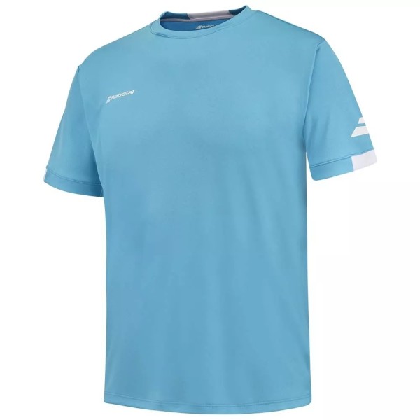 Babolat Play Crew Neck Cyan blue T-Shirt2