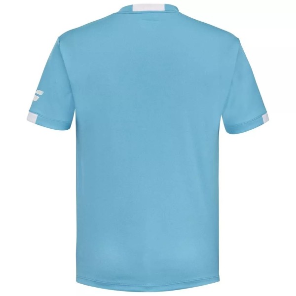 Babolat Play Crew Neck Cyan blue T-Shirt3