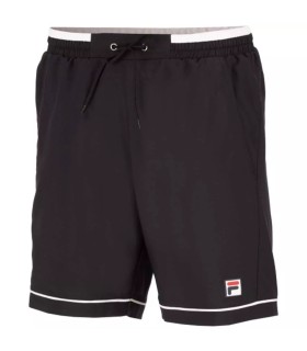 Fila Steve Shorts in Schwarz und Weiß | Ipontennis