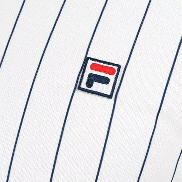 Polo Fila Stripes White3
