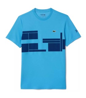 Lacoste X Novak Djokovic Blue T-Shirt | IPONTENNIS