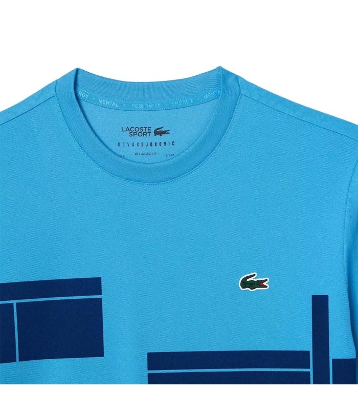 Lacoste X Novak Djokovic Blue T-Shirt3