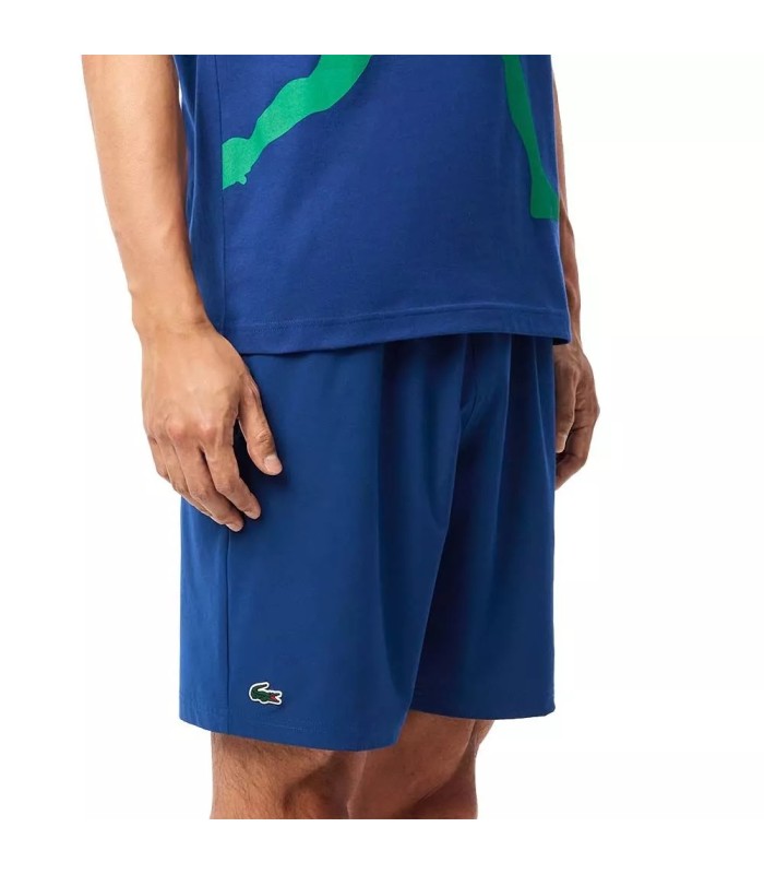 Lacoste Tennis Novak Djokovic Blue shorts2