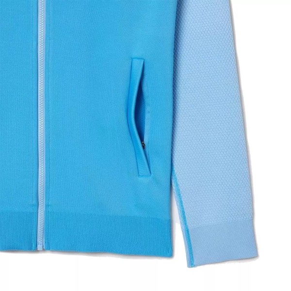 Lacoste Tennis Novak Djokovic Light Blue Jacket5