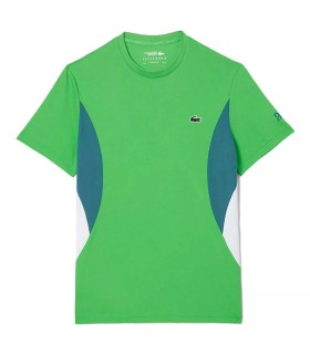 Lacoste Tennis Novak Djokovic Green T-Shirt | IPONTENNIS