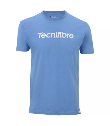 Tecnifibre Team Cotton Azur Blue T-Shirt | IPONTENNIS