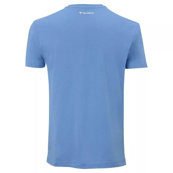 Tecnifibre Team Cotton Azur Blue T-Shirt2