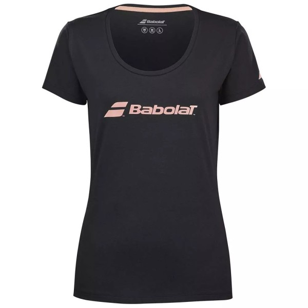 Babolat Exercise Woman Black T-Shirt1