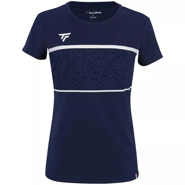 Tecnifibre Team Tech Woman Navy Blue T-Shirt1