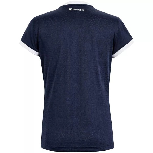 Tecnifibre Team Mesh Woman Navy Blue Polo2