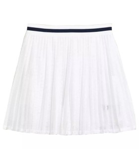 Wilson Team Pleated Skirt White | IPONTENNIS