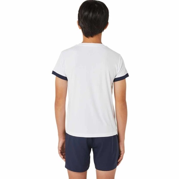 Asics Junior Weißes T-Shirt | Ipontennis