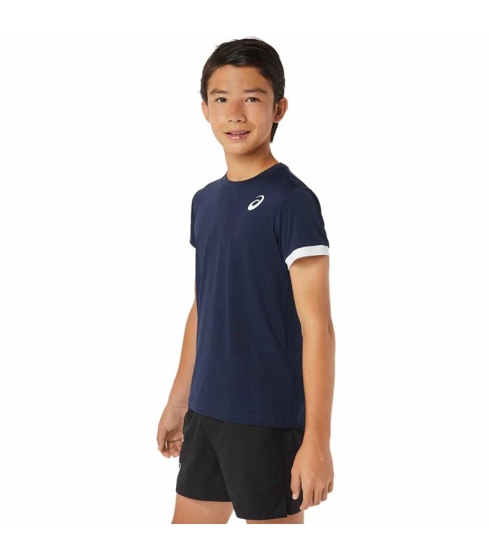Asics Junior Navy blue T-Shirt3