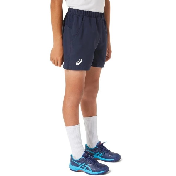 Asics Junior Short Blu Marino | Ipontennis