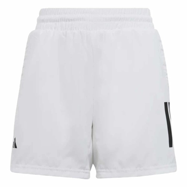 Adidas Junior Club 3 Streifen Shorts Weiß | Ipontennis