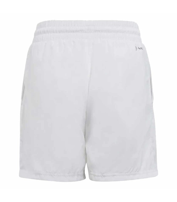 Adidas Junior Club 3 Rayures Short Blanc | Ipontennis