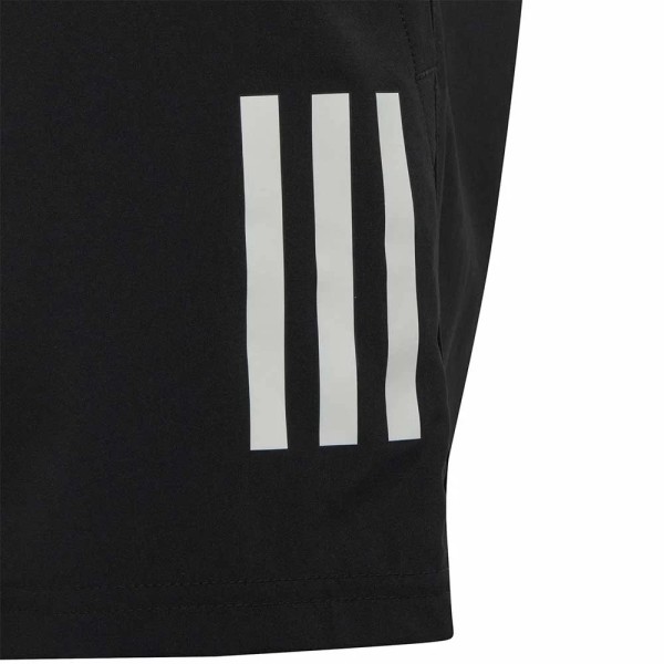 Adidas Junior Club 3 Stripes Full Black Short3