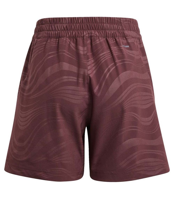 Shorts Adidas Pro Junior Burgundy2