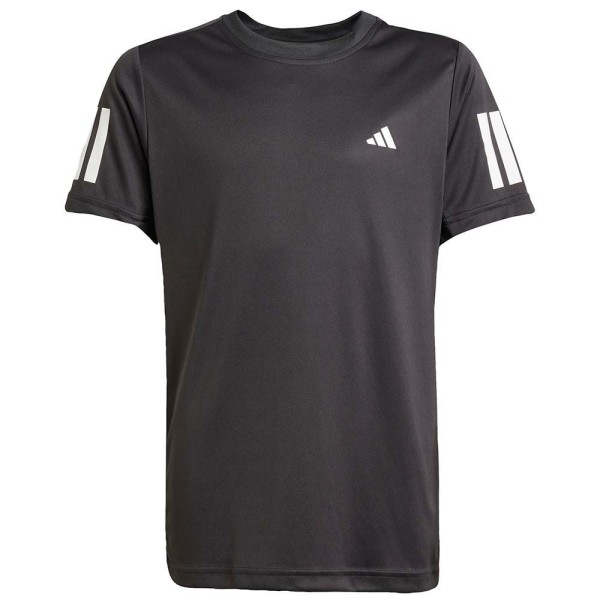 Camiseta Preta Júnior Adidas Club 3-Stripes | Ipontennis