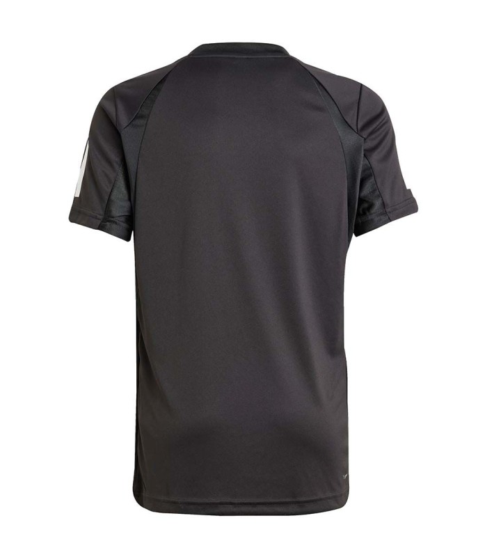 T-shirt Noir Junior Adidas Club 3-Stripes | Ipontennis