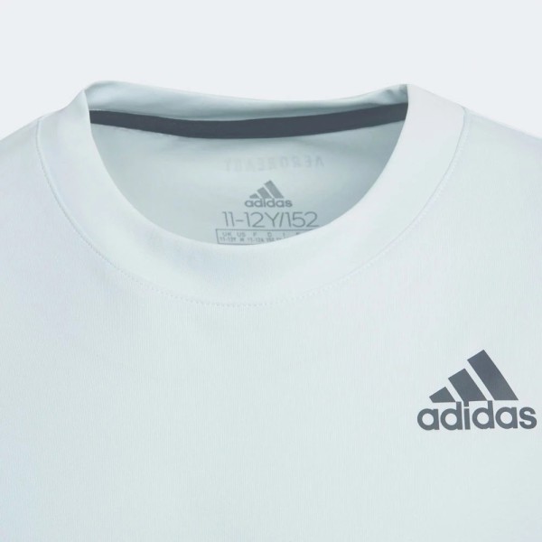 Camiseta Azul Junior Adidas Club 3 Listras | Ipontennis