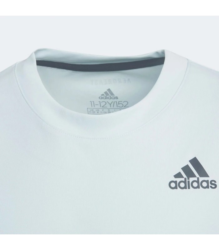 Maglietta Blu Junior Adidas Club 3 Strisce | Ipontennis