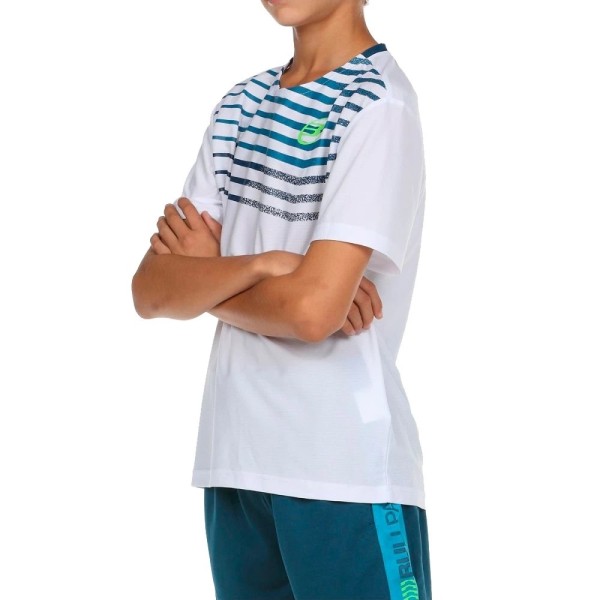 Bullpadel Junior Cumbal White T-shirt2