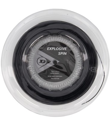 Bobine Dunlop Explosive Spin Noire 200m | IPONTENNIS