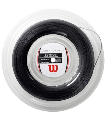 Bobina preta Wilson Sensation Plus 200m | IPONTENNIS