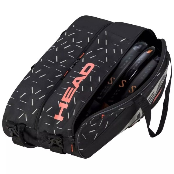 Bolsa negra Head Team Padel L 2