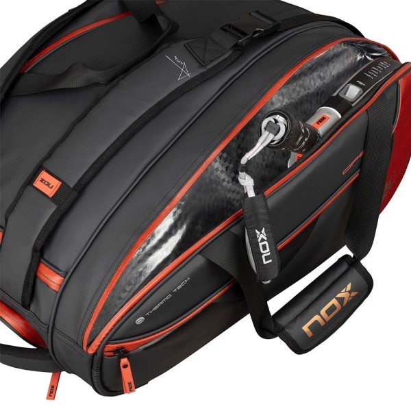 Termobolsa Nox Luxury Open Series Negra / Roja 5