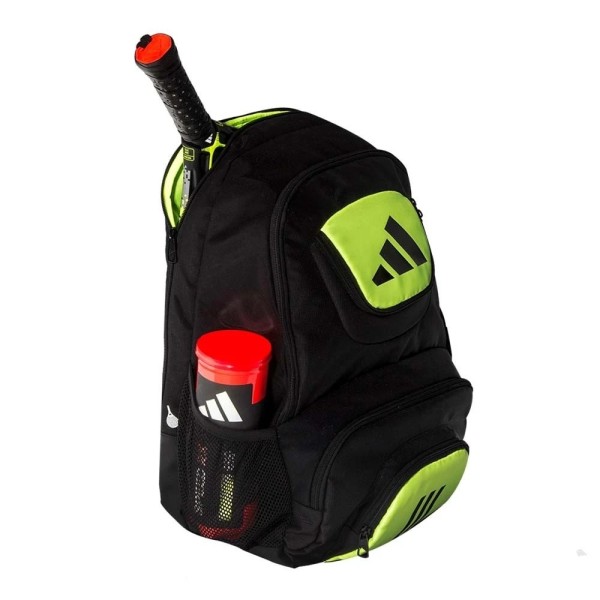Mochila Adidas Pro Tour Negra / Verde 3