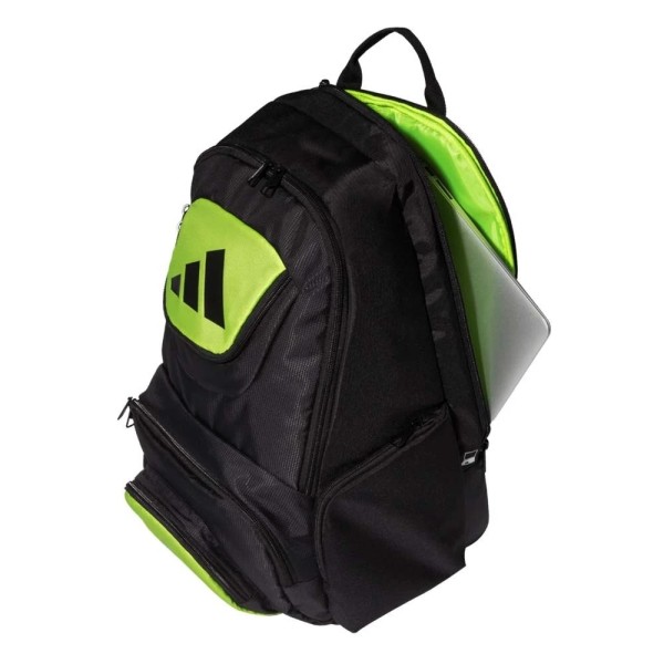 Mochila Adidas Pro Tour Negra / Verde 5