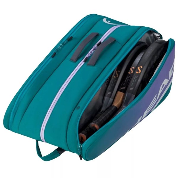 Bolsa Head Tour Padel L Turquesa 2