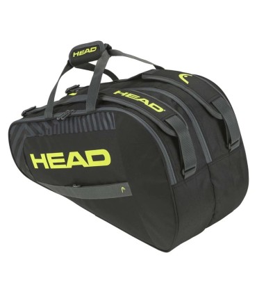Borsa da paddle Head Base M nera e gialla | IPONTENNIS