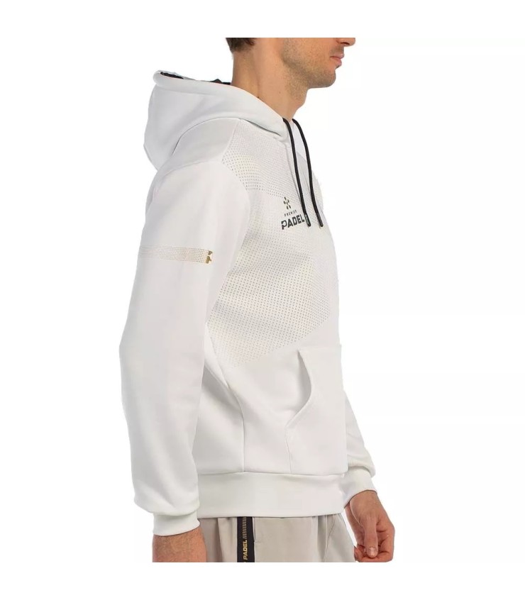 White Bullpadel Premier Padel Baque Sweatshirt | Ipontennis