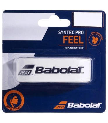 Punho Babolat Syntec Pro Branco | IPONTENNIS