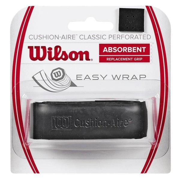 Empuñadura perforada negra Wilson Cushion-Aire Classic 1