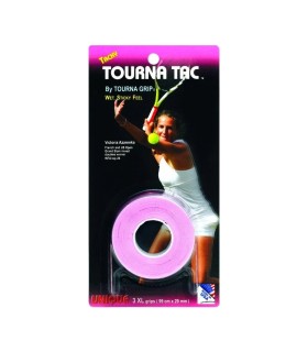 Pacco da 3 grip sovrapposti rosa Tourna Tac | IPONTENNIS