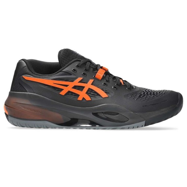 Scarpe da tennis Asics Gel Resolution X nere e arancioni | IPONTENNIS