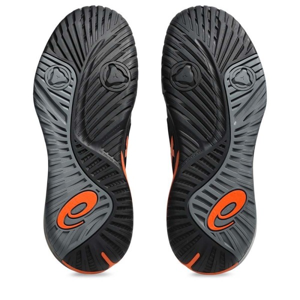 Asics Gel Resolution X Black Orange Shoes | IPONTENNIS