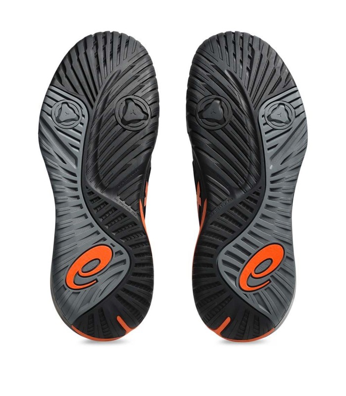Asics Gel Resolution X Black Orange Shoes | IPONTENNIS