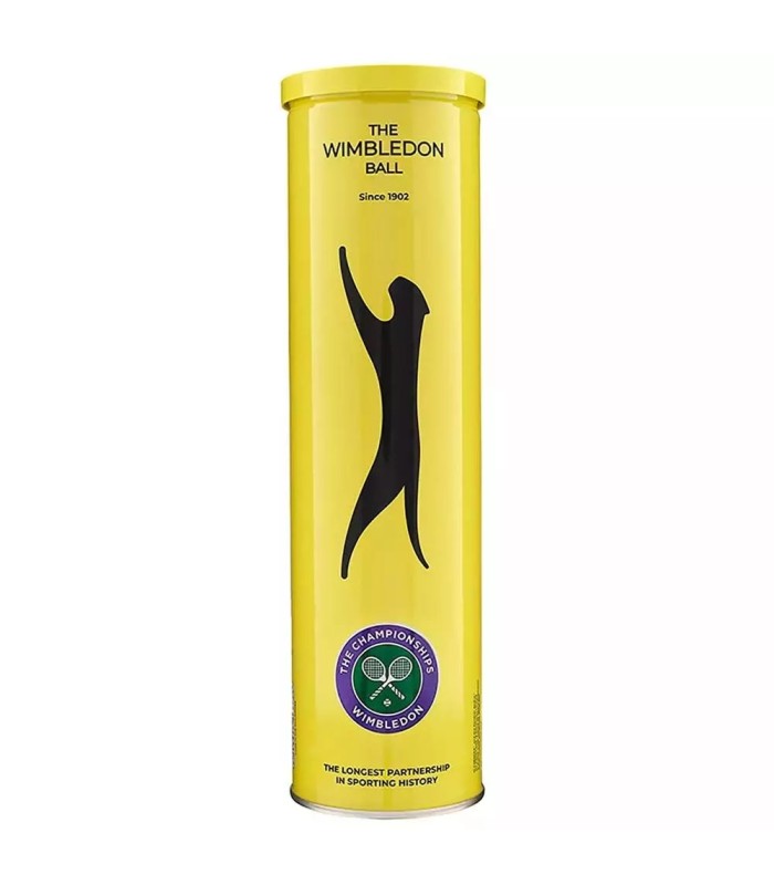 Bote de 4 pelotas Slazenger Wimbledon 2