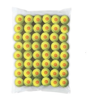 Saco de 48 bolas Wilson Starter Stage 2 laranja. | IPONTENNIS