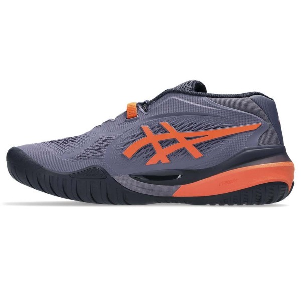Asics Gel Resolution X Purple Orange Shoes | IPONTENNIS