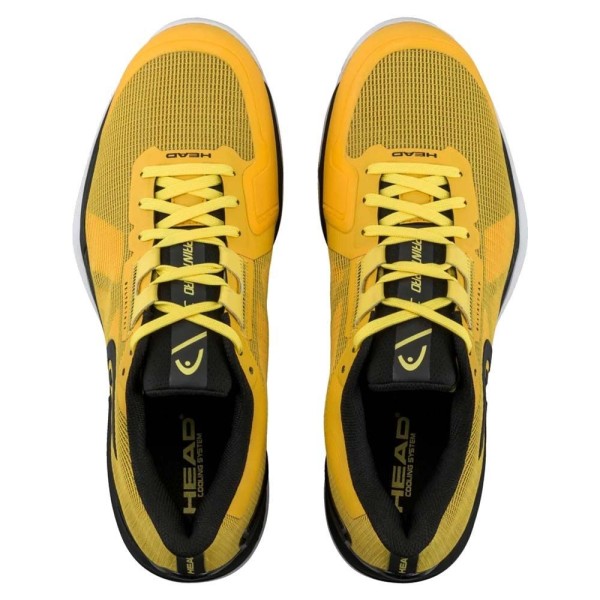Head Sprint Pro 3.5 Yellow Black shoes | IPONTENNIS
