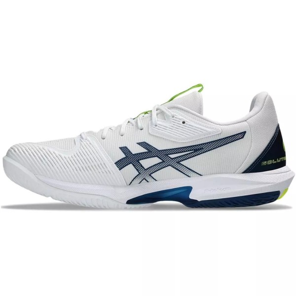 Zapatillas Asics Gel Solution Speed FF 3 Blanco / Amarillo / Azul 2