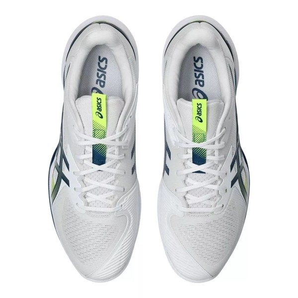 Tenis Asics Gel Solution Speed FF 3 Branco Amarelo Azul | IPONTENNIS