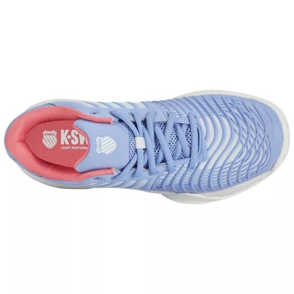 K-Swiss Express Light 3 Women's Shoes in Blue and White | IPONTENNIS