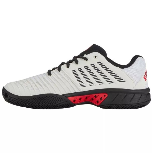 Tenis K-Swiss Express Light 3 Branco Preto | IPONTENNIS